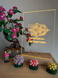 Personalisiertes LED-Logo-Schild aus Acryl